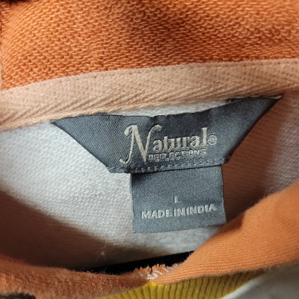 Natural Reflections Modern Colorblock Pullover Hoodie - Picture 2 of 15